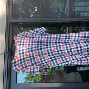Zara plaid T-shirt dress